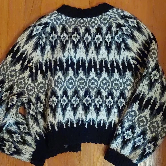 Bundle J Crew Fair Isle Cardigan & Babaton Cashmere Vest S - Picture 10 of 15